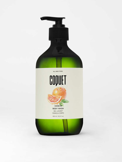 Hand & Body Wash, Grapefruit | Kroppstvål | Beskrivning: Den milda formulan ger en mjukgörande och återfuktande rengöring! Innehåller återfuktande ingredienser som lämnar huden fräsch, mjuk och väldoftande. Ap